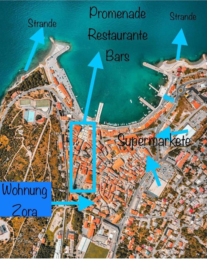 Appartement App Zora, Centar Senj à Senj  Extérieur photo